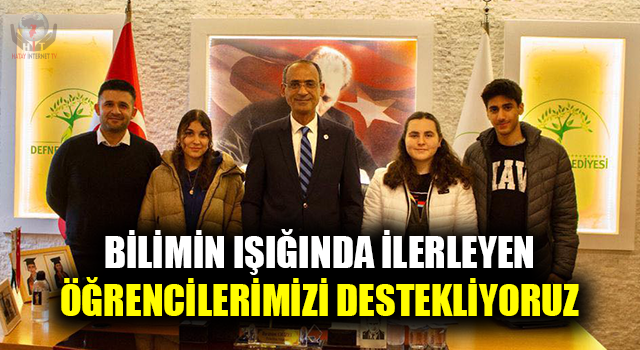 BAŞKAN GÜZEL: BİLİMİN IŞIĞINDA İLERLEYEN ÖĞRENCİLERİMİZİ DESTEKLİYORUZ  