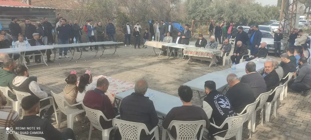 ZAFER PARTİSİ KIRIKHAN BELEDİYE BAŞKAN ADAYI SERHAN YILDIRIMHAN TORUN MAHALLESİNDE BELEDİYE BAŞKANI GİBİ KARŞILANDI 