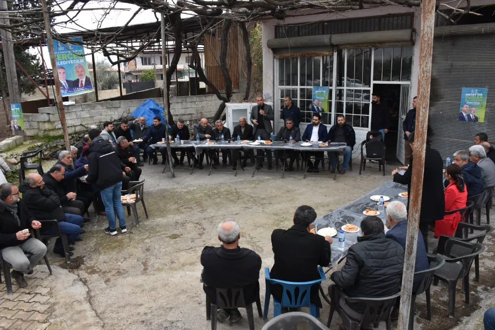 ÖMER ERDAL ÇELİK KÖY ZİYARETLERİNE BAŞLADI