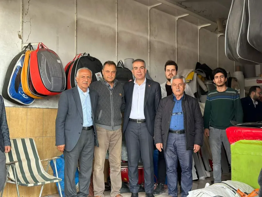 ÖMER ERDAL ÇELİK ÇALIŞMALARINA YOĞUN TEMPOYLA DEVAM EDİYOR