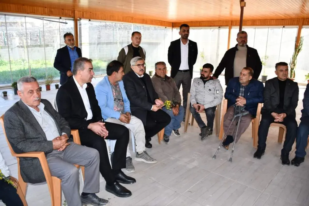 ÖMER ERDAL ÇELİK PARTİ KURUCULARINDAN TAM DESTEK ALDI