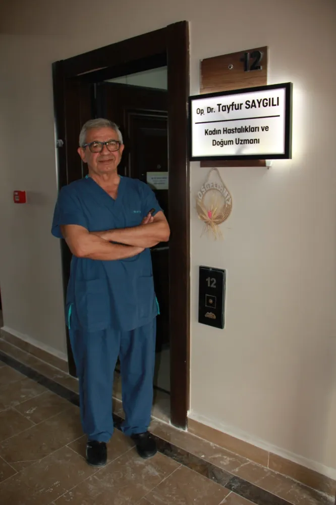 KADIN HASTALIKLARI VE DOĞUM UZMANI OPR.DR. TAYFUR SAYGILI HASTA KABULÜNE BAŞLADI.
