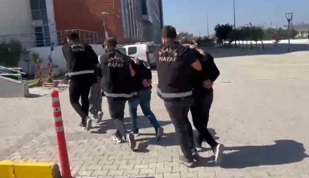 İskenderun’da hırsızlık şüphelisi 4 şahıs yakalandı